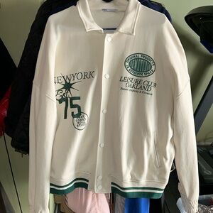 Zara Varsity Jacket.